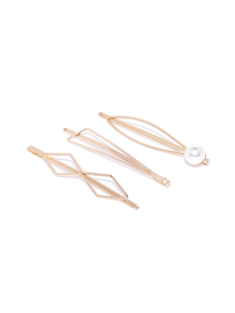 

20Dresses Women Set of 3 Gold-Toned Bobby Pins