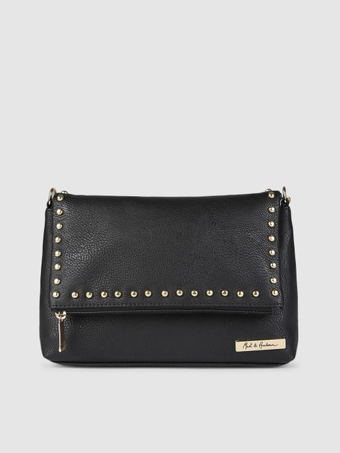 

Mast & Harbour Black Embellished Sling Bag