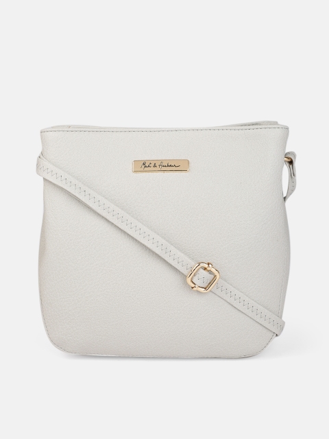 

Mast & Harbour Grey Solid Sling Bag