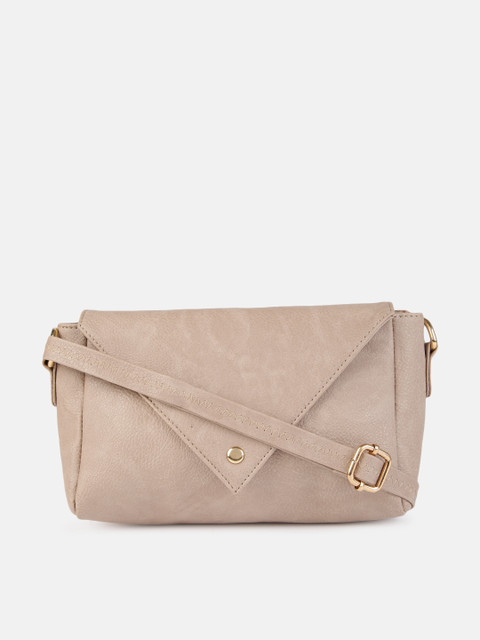 

Mast & Harbour Women Beige Solid Sling Bag