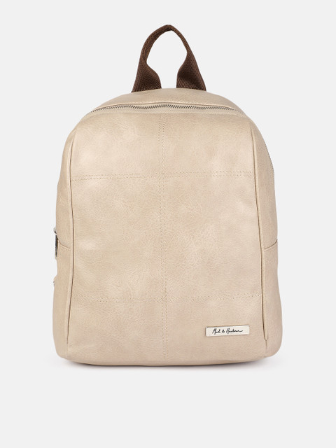 

Mast & Harbour Women Khaki Brown Backpack