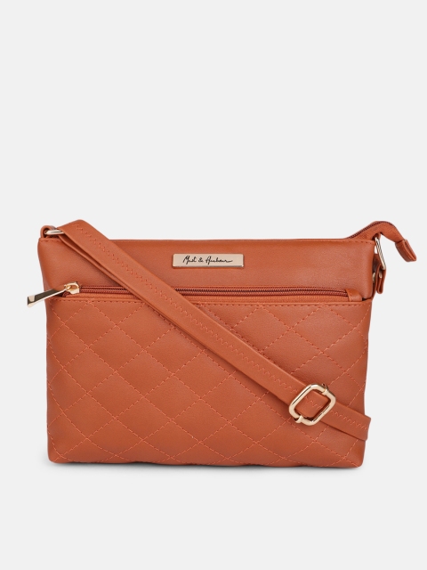 

Mast & Harbour Rust Textured Sling Bag