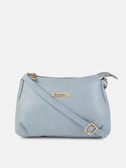 

Mast & Harbour Blue Solid Sling Bag