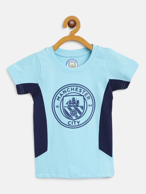 

GAME BEGINS Boys Blue Printed Round Neck T-shirt