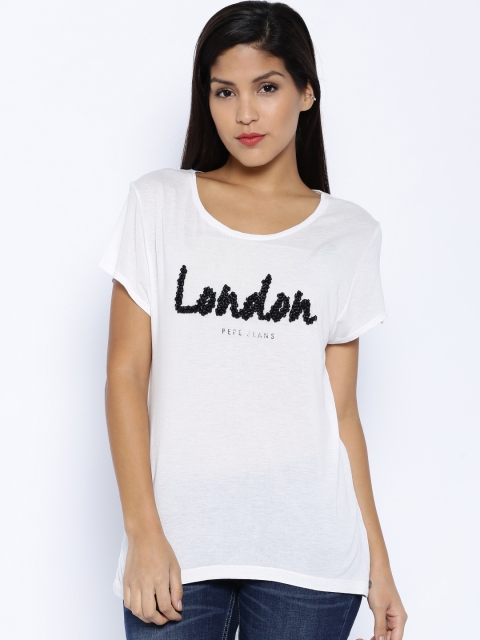 

Pepe Jeans White Top