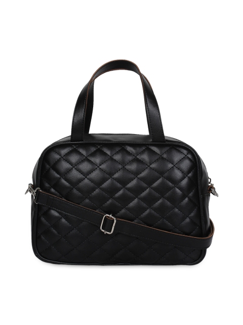 

Anekaant Black Quilted Handbag
