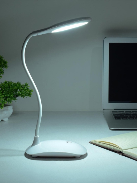 

Archies White Solid LED Lights Study Lamp