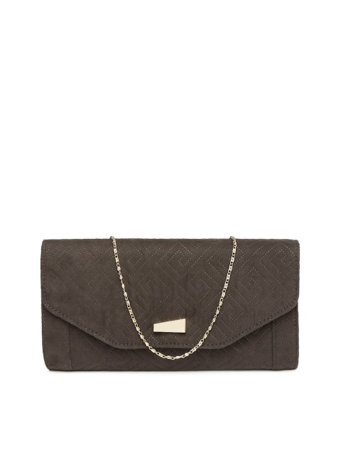 

E2O Brown Oversized Clutch