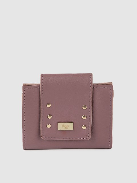 

Baggit Women Dusty Pink Solid Card Holder