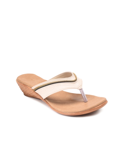 

Bruno Manetti Women Off-White Wedges, Beige