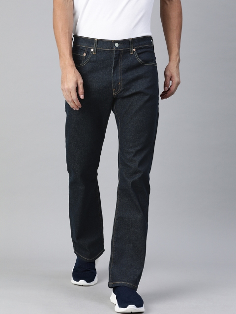 

Levis Men Blue Bootcut Mid-Rise Clean Look Stretchable Jeans