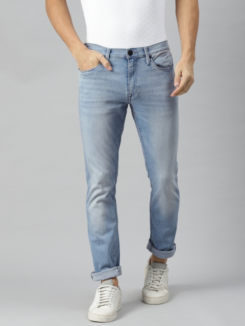 

Levis Men Blue Straight Skinny Fit Light Fade Sustainable Stretchable Jeans