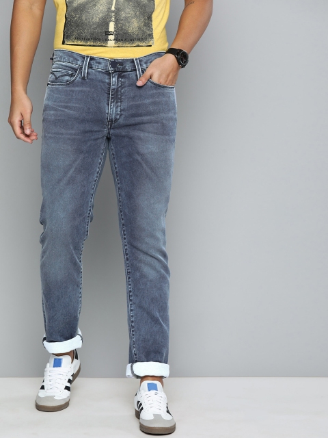 

Levis Men Blue Slim Fit Mid-Rise Clean Look Jeans