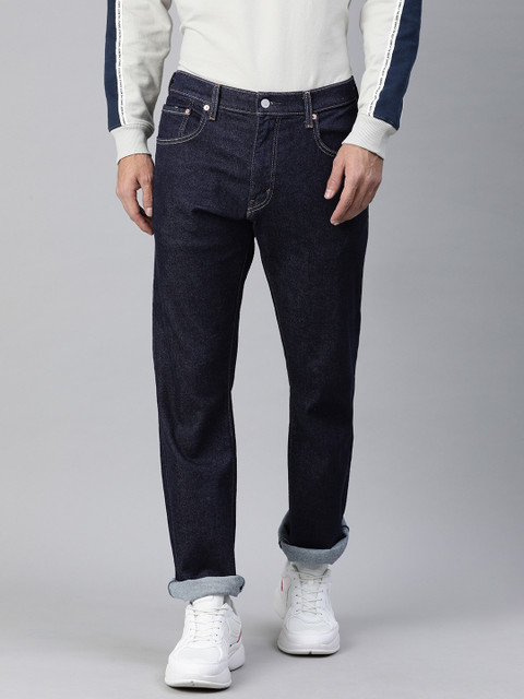

Levis Men Blue 517 Bootcut Mid-Rise Clean Look Stretchable Sustainable Jeans