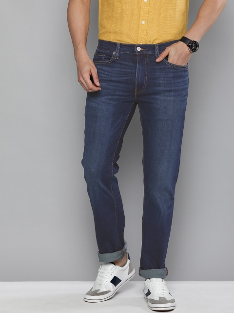 

Levis Men Blue 511 Slim Fit Mid-Rise Clean Look Stretchable Sustainable Jeans