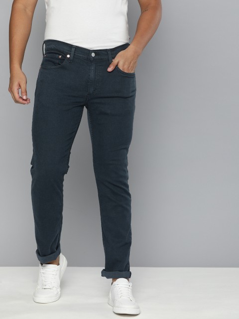 

Levis Men Blue Mid-Rise Slim Fit Clean Look Jeans