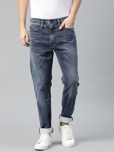 

Levis Men Blue 512 Tapered Fit Heavy Fade Stretchable Jeans
