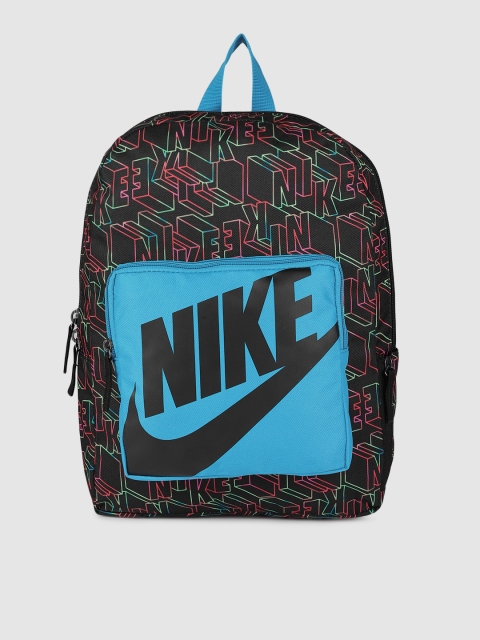 

Nike Kids Black & Blue Brand Logo Backpack