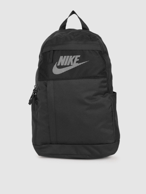 

Nike Unisex Black ELMNTL Brand Logo Backpack