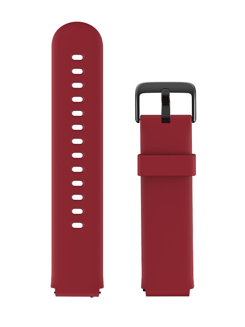 

NOISE Unisex Red 2-Piece Silicone ColorFit Pro 2 Smartwatch Strap