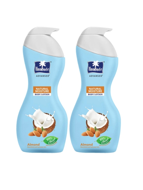 

Parachute Set of 2 Advansed Natural Moisture Almond Infused Body Lotion - 400 ml each, Blue