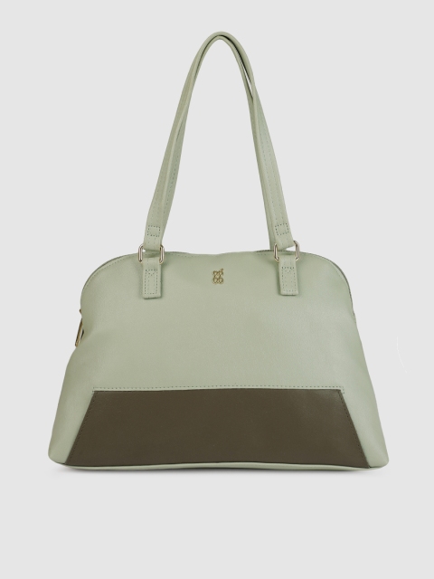 

Baggit Women Mint Green Solid Shoulder Bag