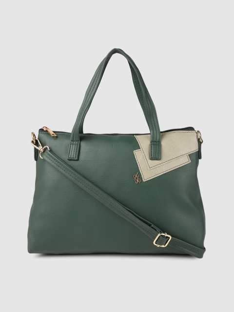 

Baggit Green Solid Shoulder Bag