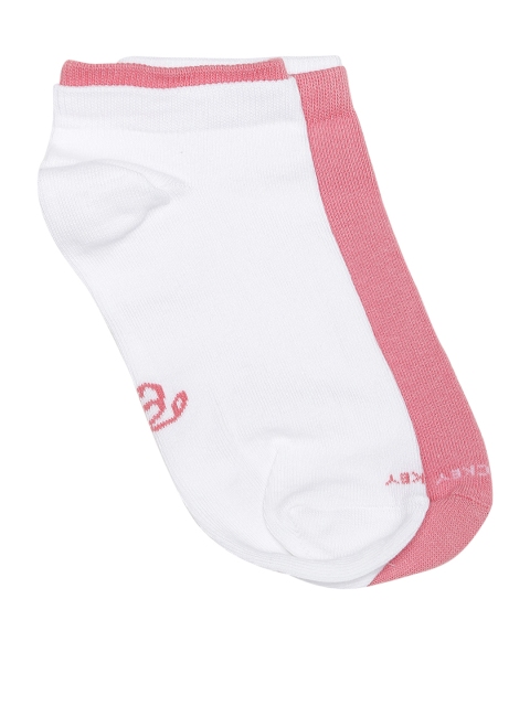 

Jockey SOCKS Women Pack of 2 Assorted Ankle-Length Socks 7491, Multi