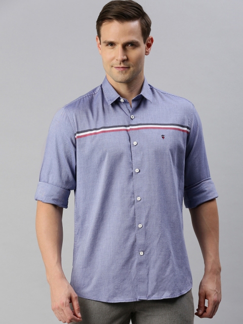 

Louis Philippe Sport Men Blue Slim Fit Solid Casual Shirt