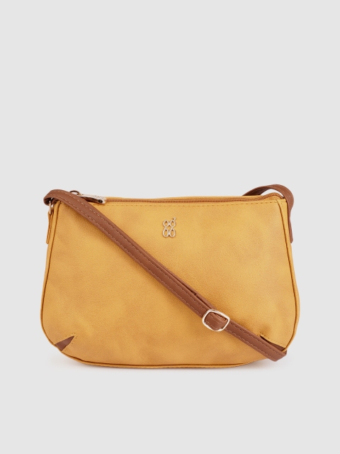 

Baggit Yellow Solid REBOZO E STELLA Sling Bag