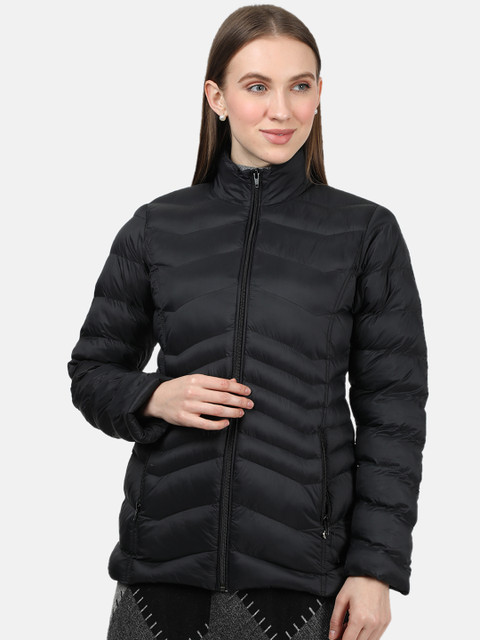 

Monte Carlo Women Black Solid Puffer Jacket