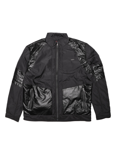 

Harvard Men Black Solid Tailored Jacket