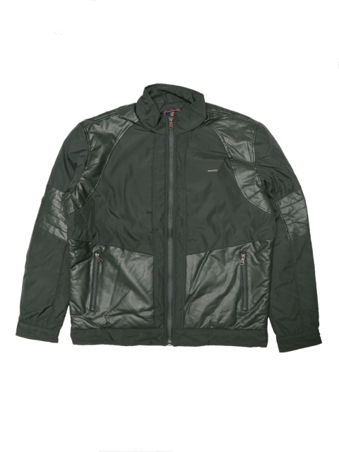 

Harvard Men Green Solid Tailored Jacket