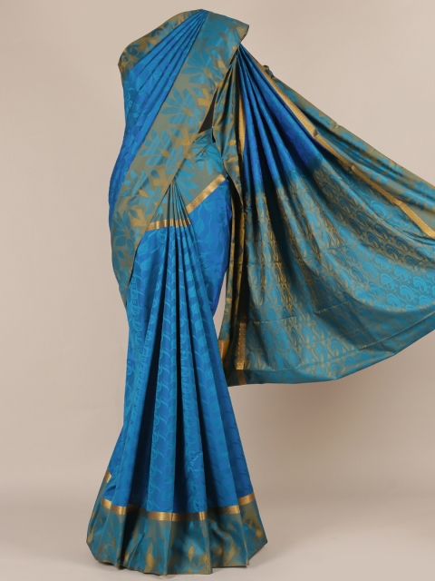 

Pothys Blue Woven Design Art Silk Saree