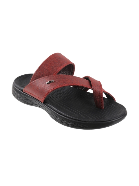 

Metro Men Maroon Sandals