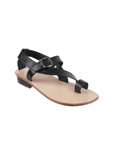 

Metro Men Black Sandals