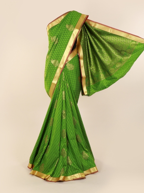 

Pothys Green Woven Design Art Silk Saree