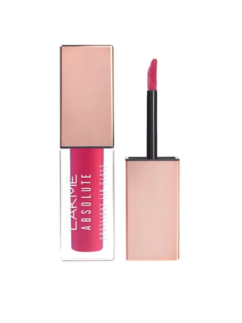 

Lakme Absolute Spotlight Lip Gloss - Rouge Taffy, Pink