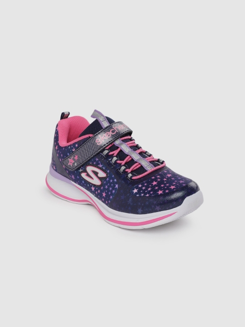 

Skechers Girls Navy Blue JUMPIN'JAMS- COSMIC CUTIE Sneakers
