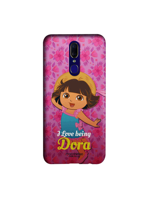 

macmerise Pink Lovely Dora Oppo F11 Back Cover