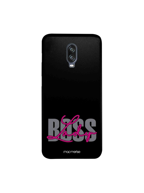 

macmerise Black Illustrations Boss Lady Bold OnePlus 6T Back Cover