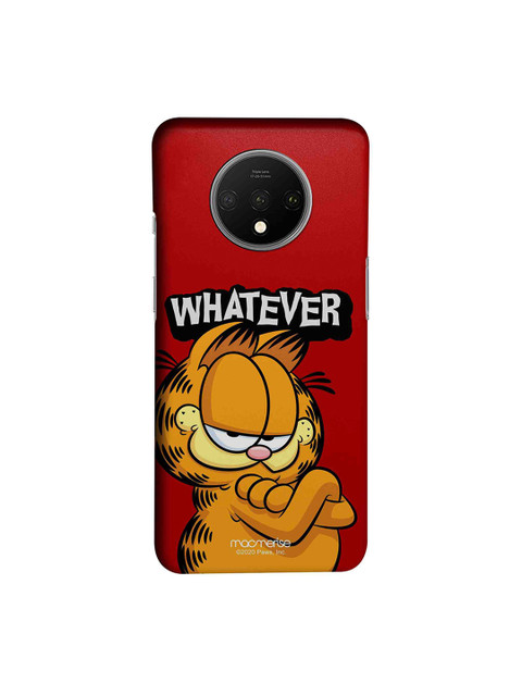 

macmerise Yeah Whatever OnePlus 7T Back Cover, Red