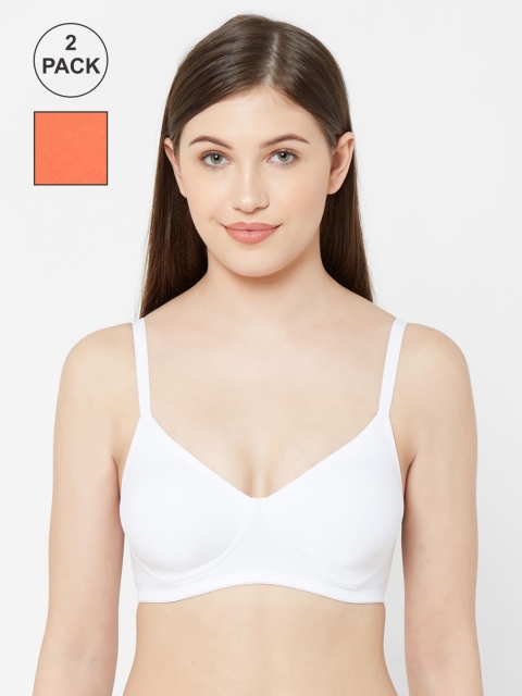 

Juliet Multicoloured Solid Non-Wired Non Padded Everyday Bra, Multi
