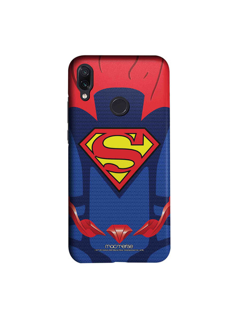 

macmerise Unisex Blue & Red Suit up Superman DC Comics Xiaomi Redmi Note 7 Back Cover