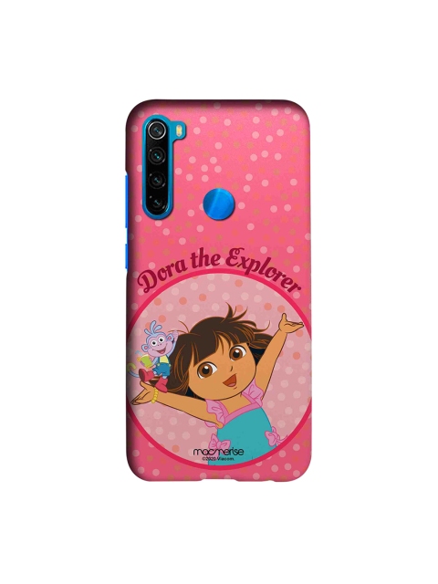 

macmerise Pink Joyful Dora Xiaomi Redmi Note 8 Back Cover