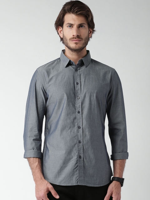 

SELA Grey Casual Shirt