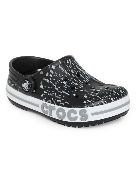 

Crocs Kids Black Bayaband Graphic Clogs