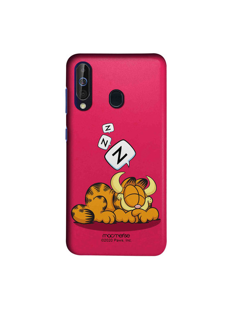 

macmerise Pink Sleepy Devil Samsung A60 Back Cover