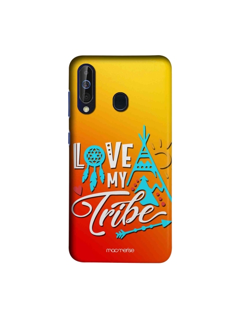 

macmerise Yellow & Red Love My Tribe Samsung A60 Back Cover