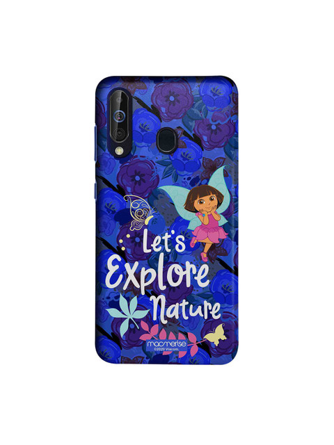 

macmerise Blue Explore With Dora Samsung A60 Back Cover